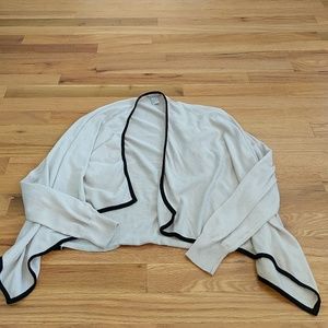 Pink and Black Tailored Sweater